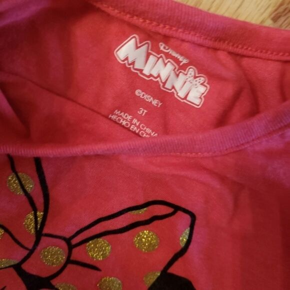 NWT Disney Minnie Mouse Face Blouse - Picture 5 of 6